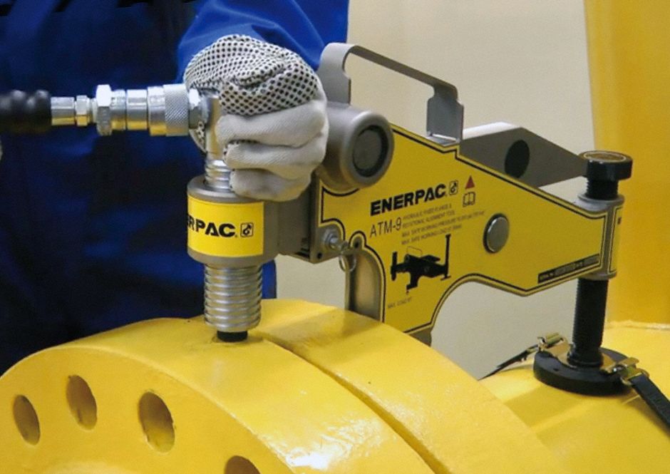 ENERPAC Flange Alignment Tool 1 15/64 in Hole Size, 321/32 in to 9 in