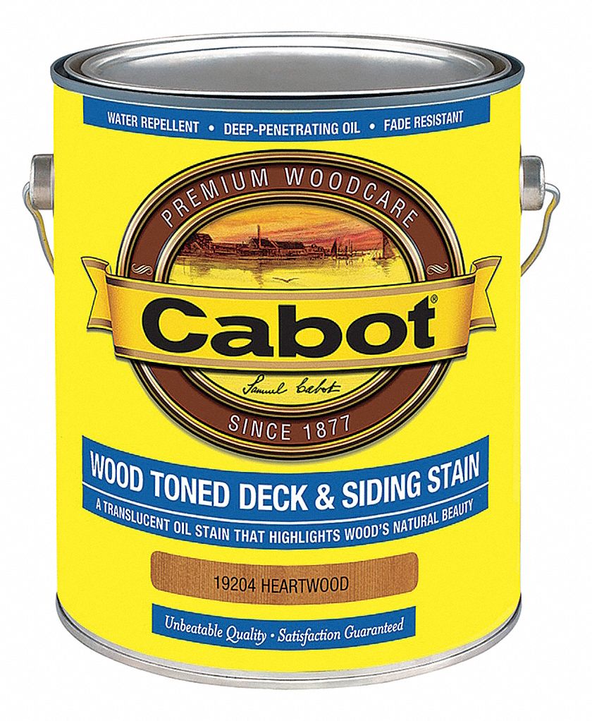 38Y044 - Exterior Stain Heartwood Toned Flat 1gal