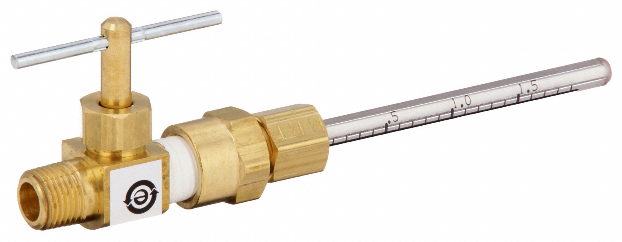 Oil Indicator: 1/8 in NPT, Brass, A-4000, A-4000-120