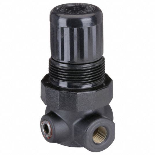 JOHNSON CONTROLS, Aluminum, 1/8 in NPT, Compressed Air Regulator ...