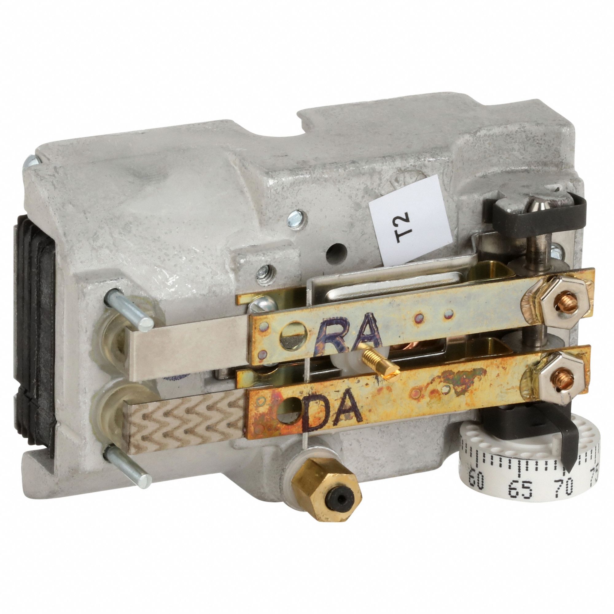 Pneumatic Thermostat: 55° to 85°F, 2 Pipes, High Volume Pipes/Air Flow Output