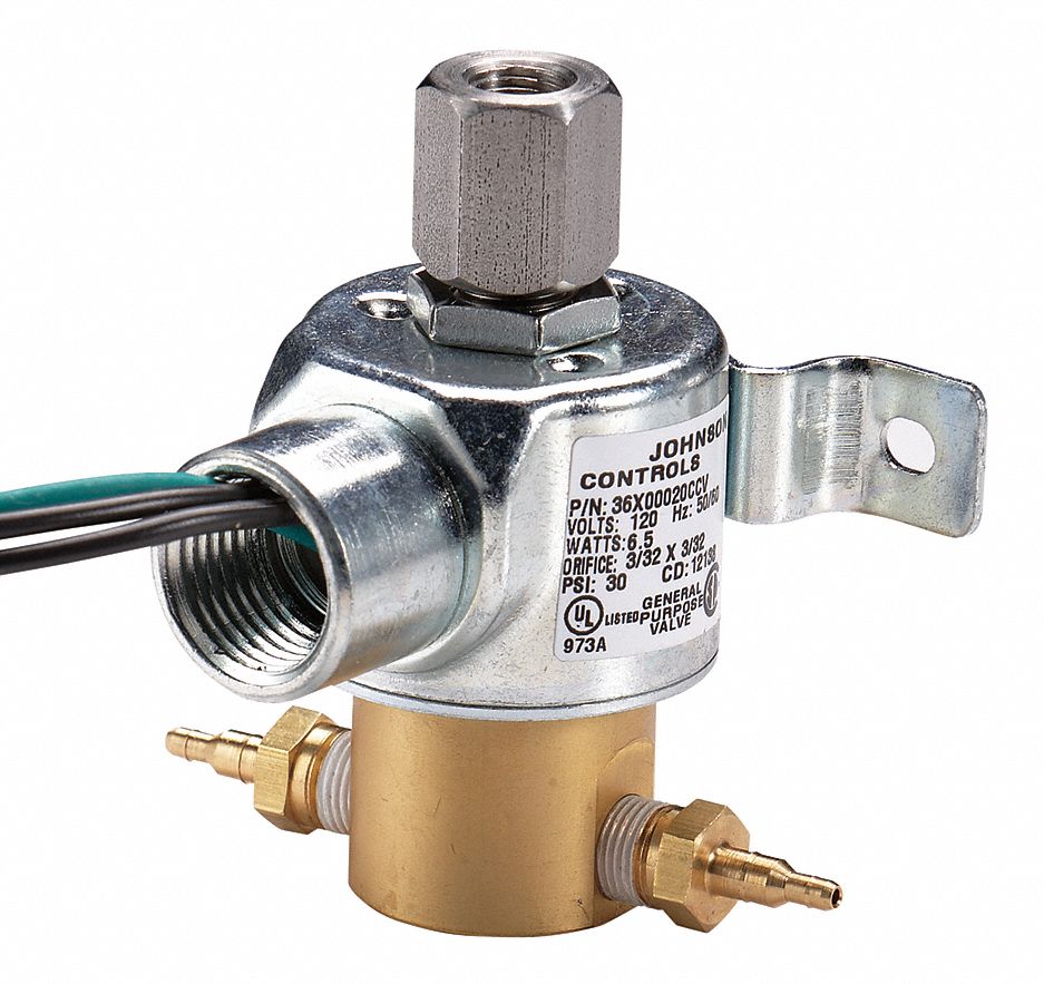 SOLENOID AIR VALVE,0 TO 30 PSI