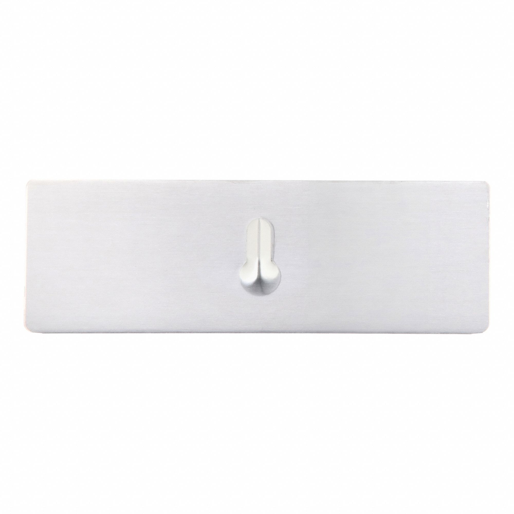 Magnetic Picture Hanger: Steel Material, 2 in Overall Ht, 6 in Overall Wd
