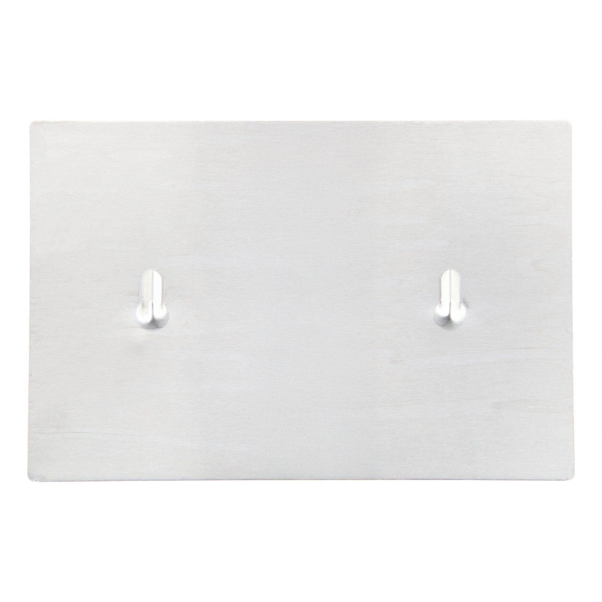 Magnetic Picture Hanger: Steel Material, 6 in Overall Ht, 9 in Overall Wd