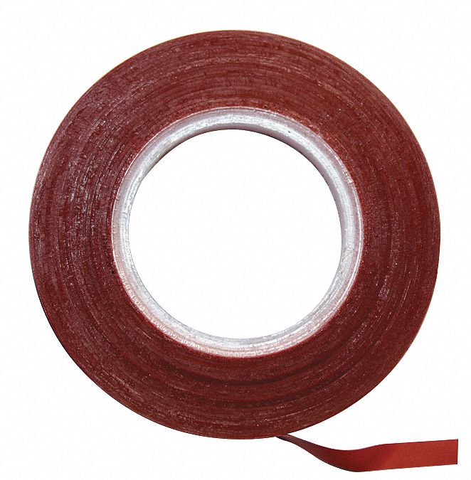 CHART TAPE,1/8 IN W X 27 FT L,RED