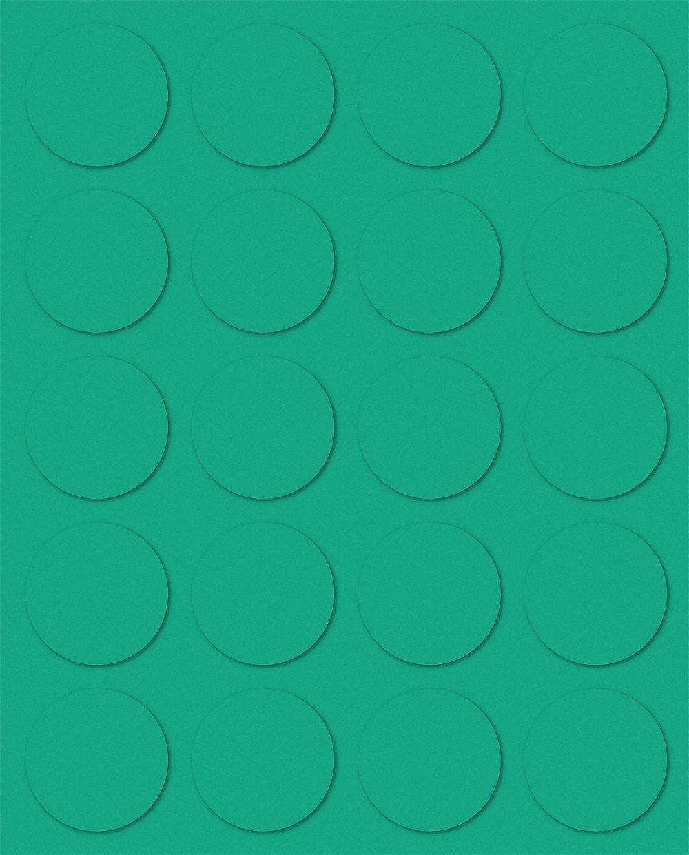 Magnetic Round Indicators Flexible Magnet