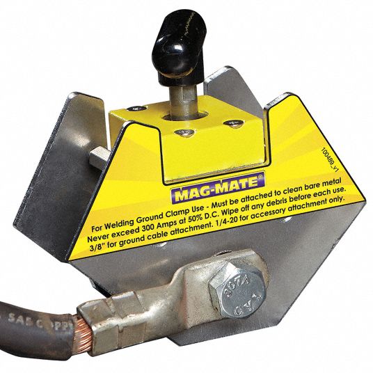 MAGMATE Welding Angle W/Ground 38Y427WSS300MS Grainger