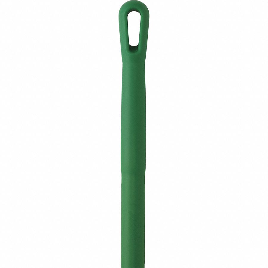 VIKAN Color Coded Handle 60 in Broom Handle Lg, European Thread, Green
