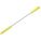 TUBE AND VALVE BRUSH, STRAIGHT HANDLE, POLYESTER BRISTLE, YELLOW, 0.98 IN BRUSH DIA