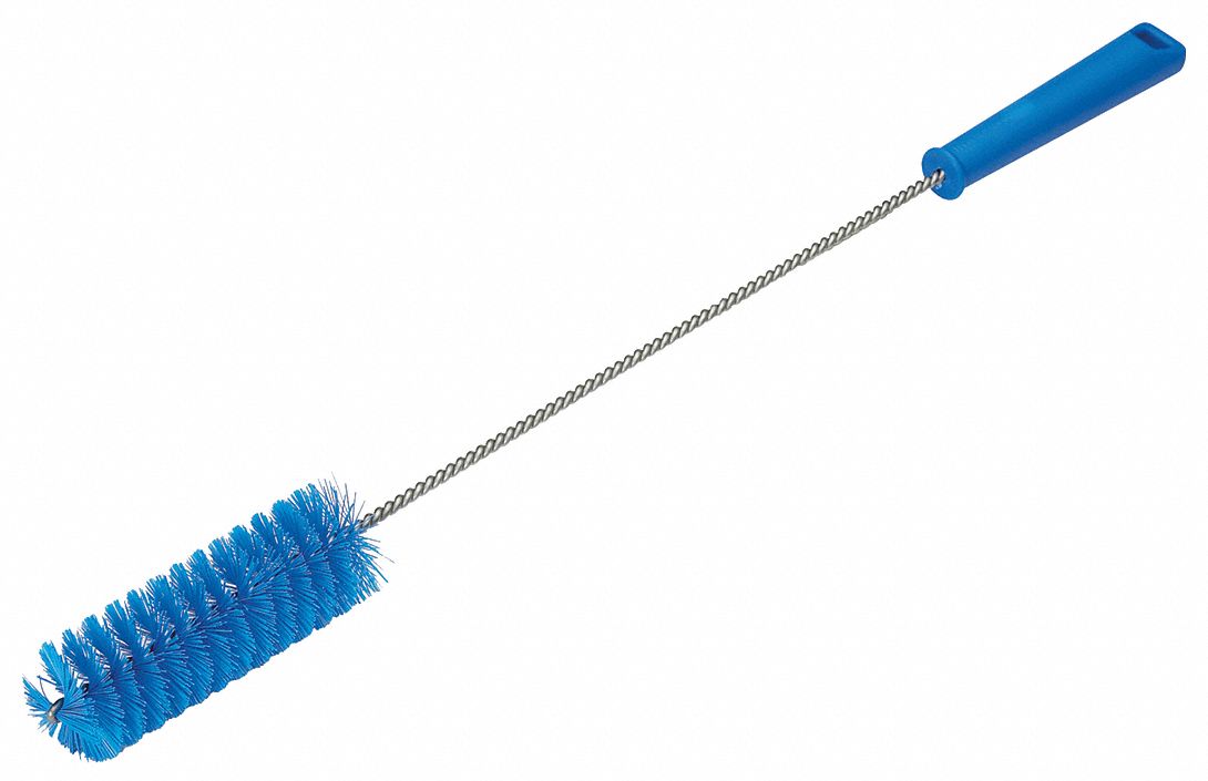VIKAN Tube and Valve Brush Polyester Bristles, Stainless Steel