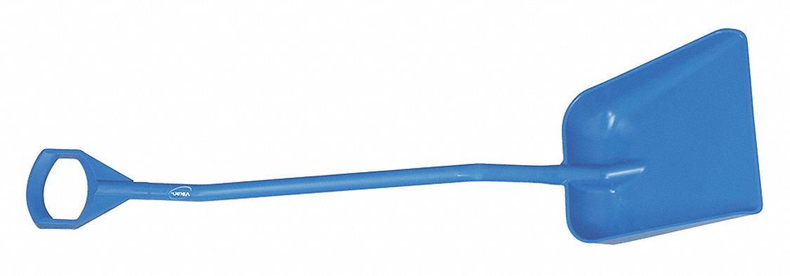 SHOVEL ERGO LRG BLADE D-GRIP BLUE
