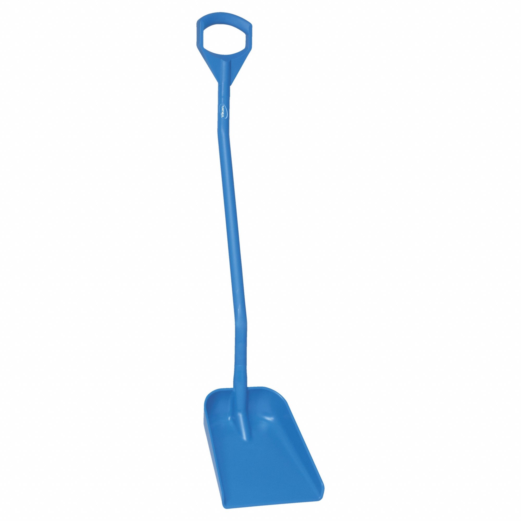 VIKAN, Blue, 13 1/4 in Blade Lg, Ergonomic Shovel - 38Y567|56113 - Grainger