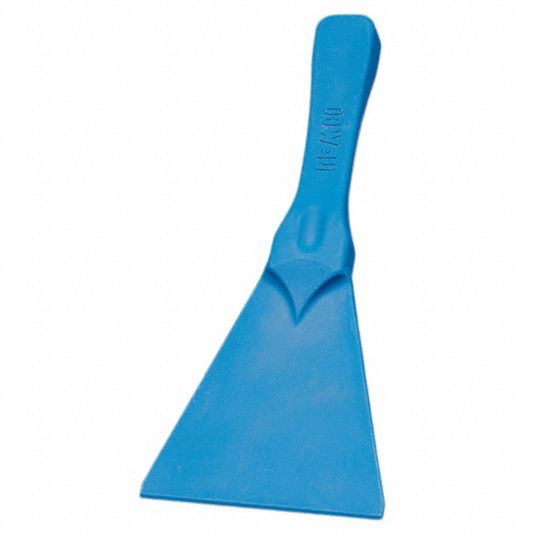 Handy Housewares Durable 3 Nylon Plastic Pan Scraper Tool with Anti-Slip Handle - Random Color (1-Pack)