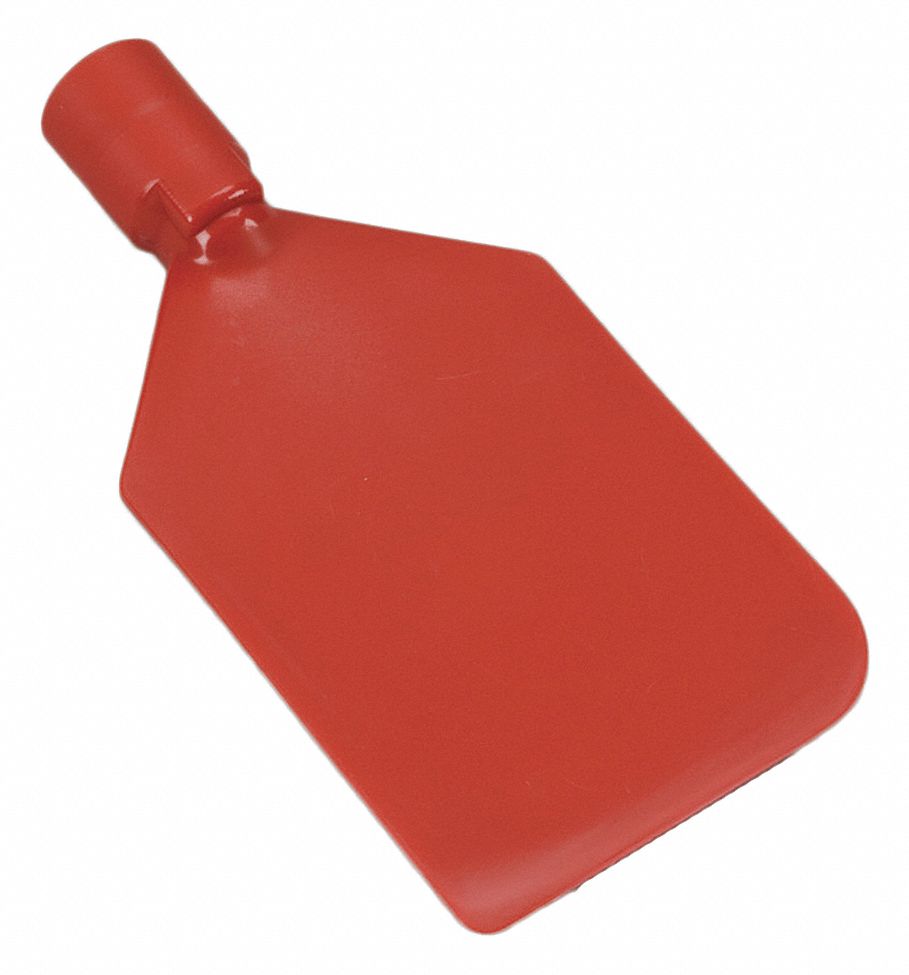 PADDLE SCRAPER, STIFF, RED