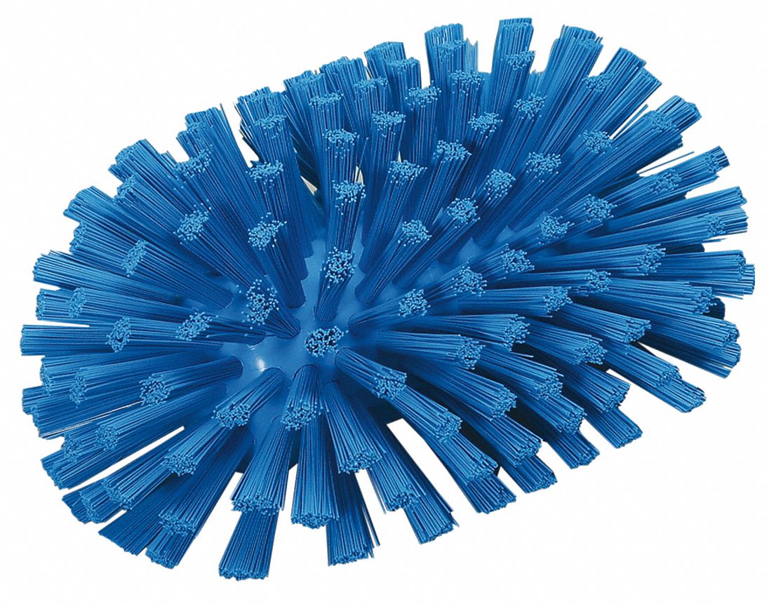 VIKAN 8 1/3 inL Polypropylene Replacement Brush Head Tank Brush, Blue