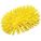 TANK SCRUB BRUSH, MEDIUM, 8⅜ IN BRUSH L, YELLOW