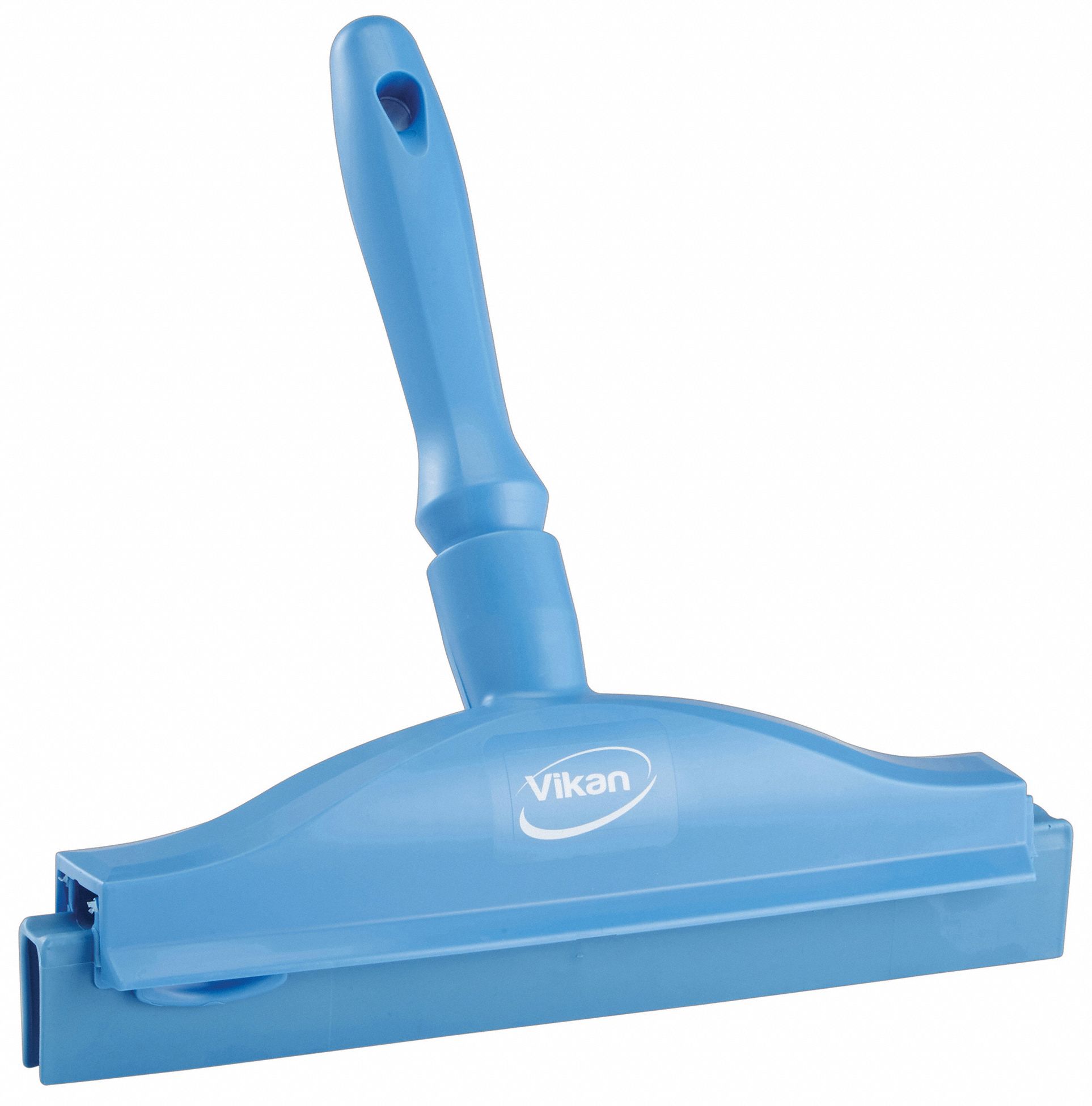 BENCH SQUEEGEE, 2 BLADE COUNT, INCLUDES HANDLE, THREADED, 10 IN BLADE W, TPE RUBBER, STRAIGHT