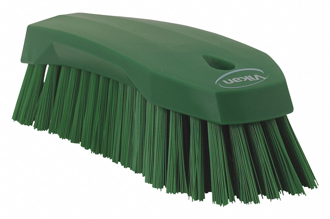 HAND BROSSE RIGIDE VERT