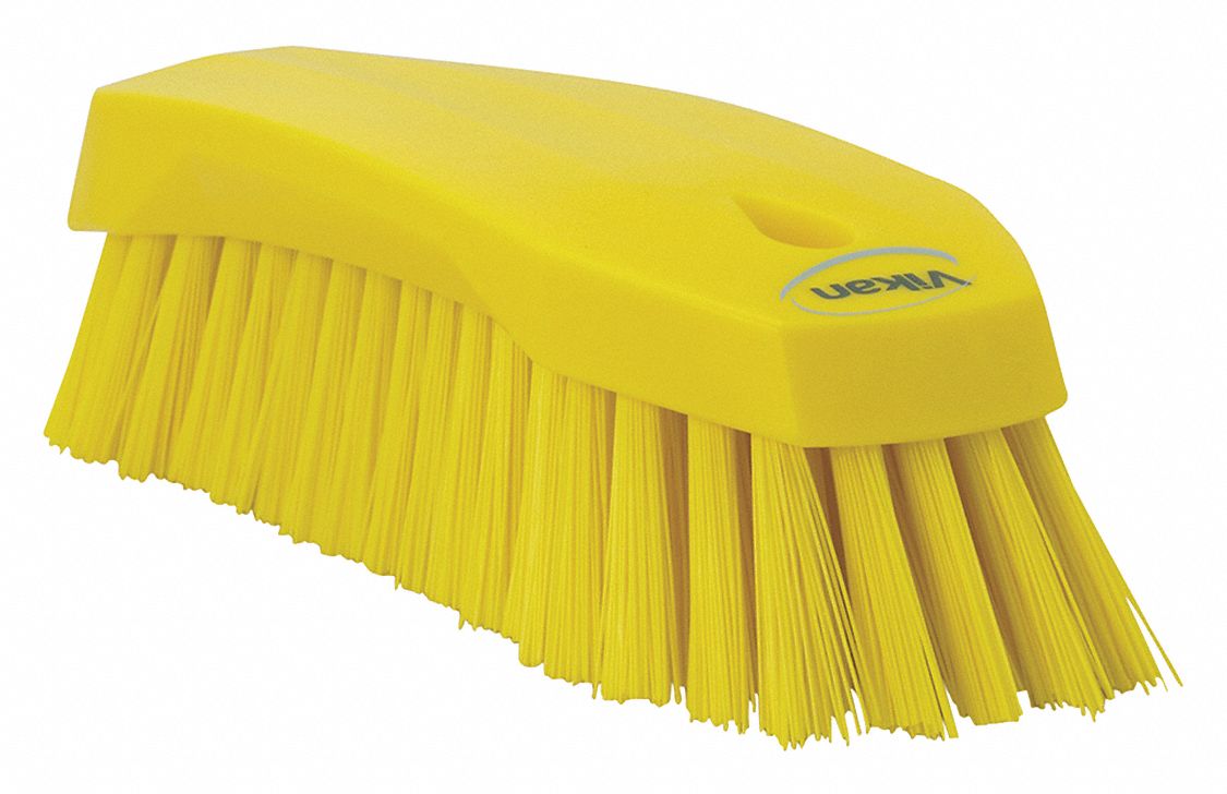 Vikan 3890 Hand Scrub Brush - Stiff - Red