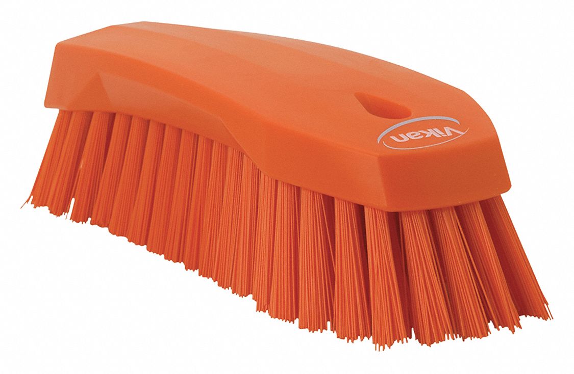 HAND BROSSE RIGIDE ORANGE