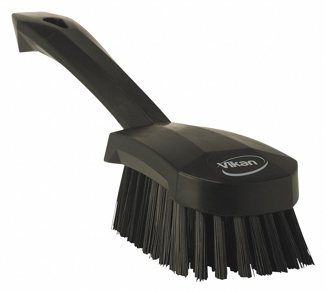 Vikan | Ultra-Slim Cleaning Brush with Long Handle White