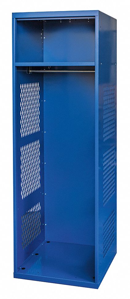 HALLOWELL, 24 in x 18 in x 72 in, Steel, Gear Locker - 38Y829|KSNN482 ...