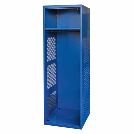 HALLOWELL, 24 in x 18 in x 72 in, Steel, Gear Locker - 38Y829|KSNN482 ...