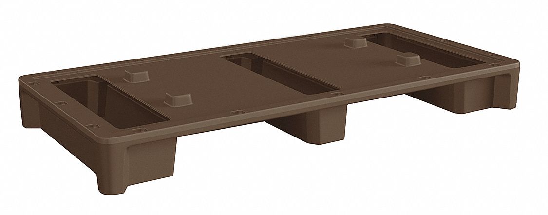 BED RISER,POLYETHYLENE,BROWN