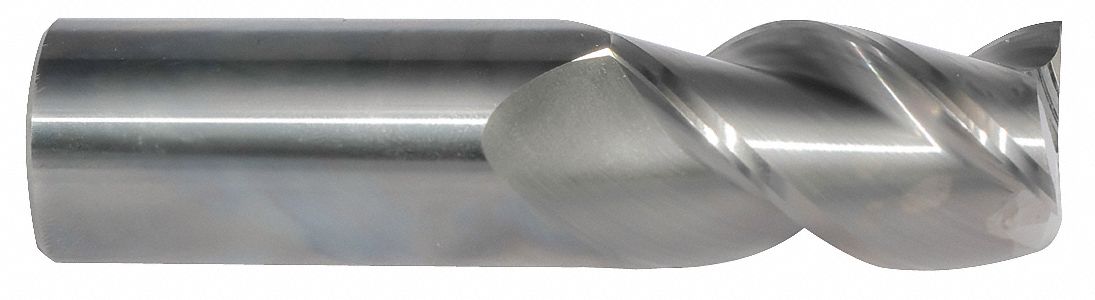 End Mill,  5/16" Dia,  13/16" Cut,  Carbide