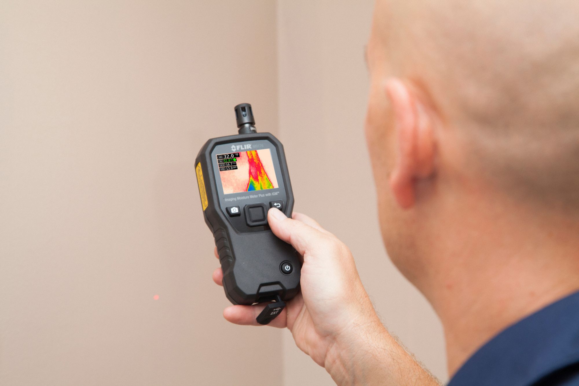 FLIR Thermal Imaging Moisture Meter 38YJ15MR176 Grainger