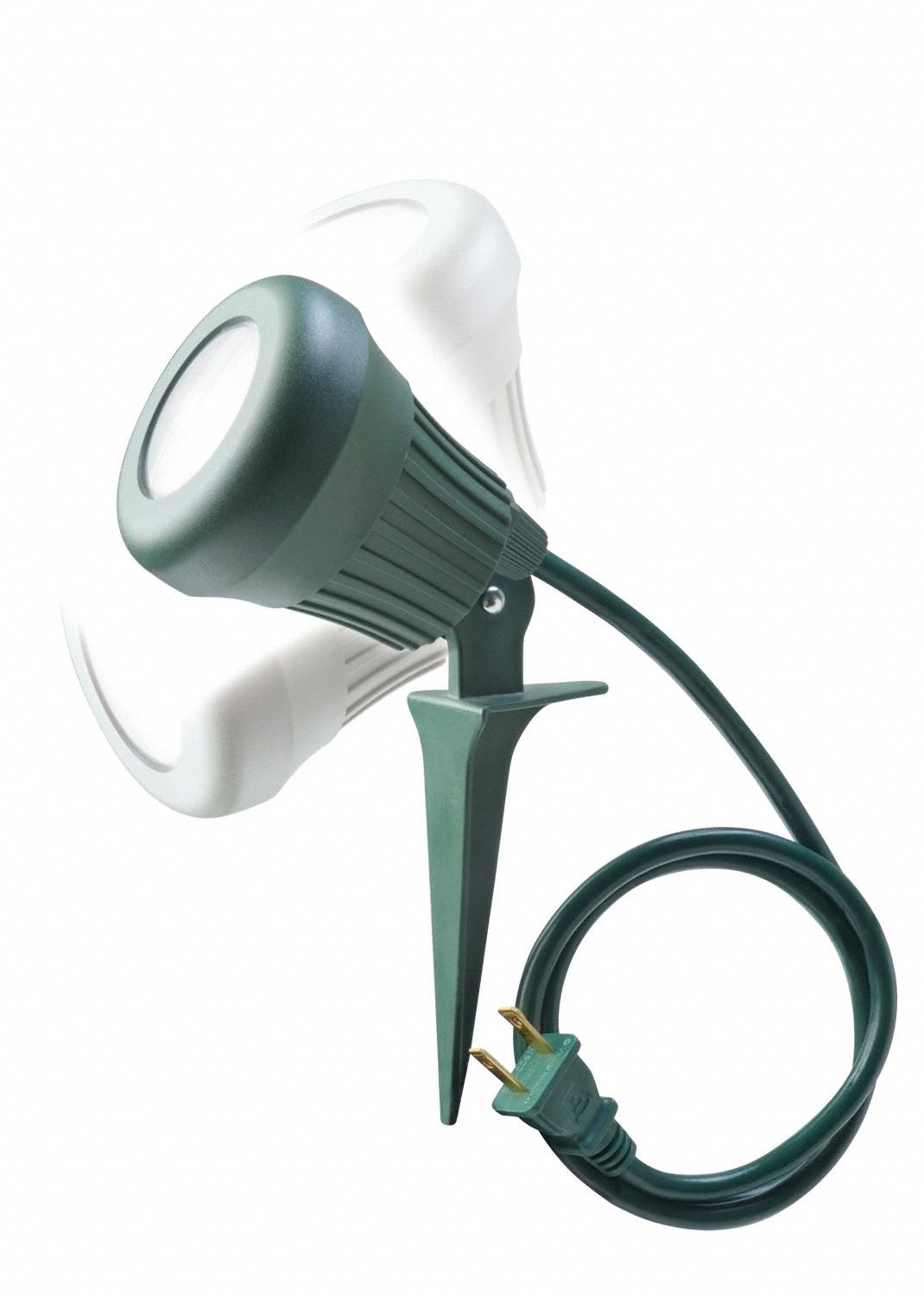 YARD MASTER LED Floodlight Ground, 200 lm, 60 W Fixture Watt, 120V AC