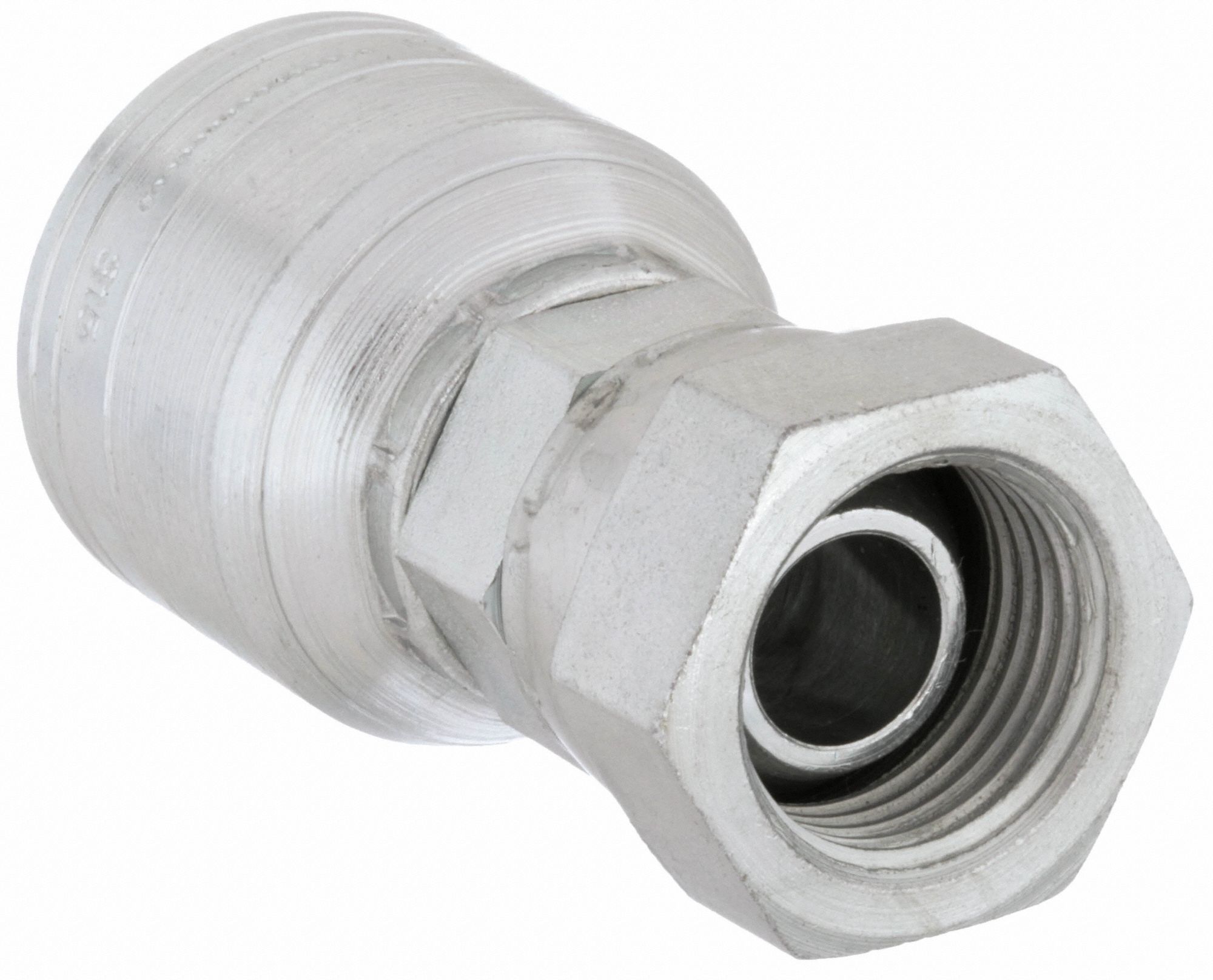 EATON AEROQUIP Hydraulic Crimp Fitting, Fitting Material Steel x Steel