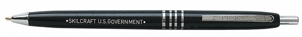 38YV30 - Ballpoint Pen 0.7 mm Black Fine PK12