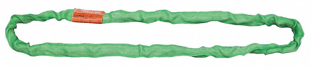 Roundsling: Type 5, Polyester, Polyester, 11 ft Sling Lg, 7/8 in Body Dia