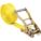 TIE DOWN STRAP, RATCHET, ENDLESS, GEN PURPOSE, 2 IN W, 3,300 LB WLL, YELLOW, 30 FT L