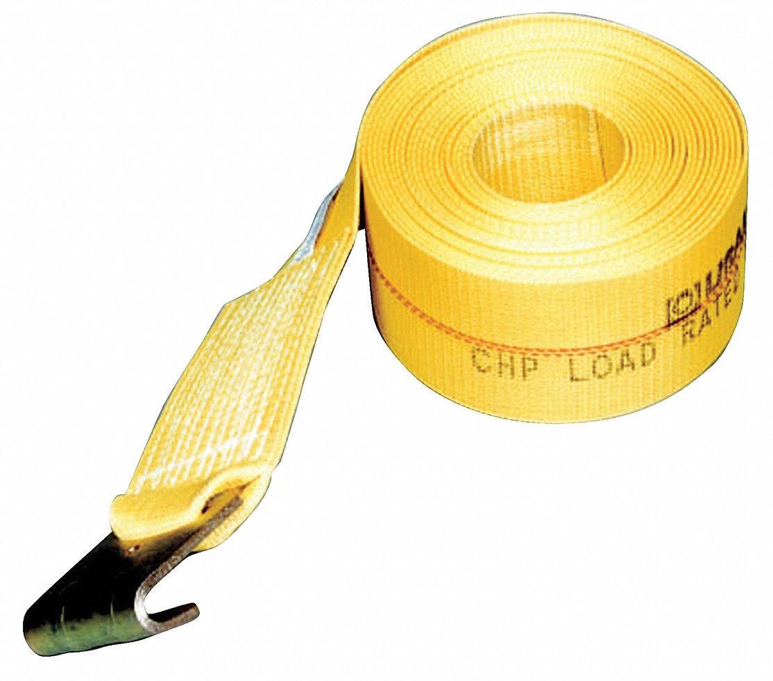 LIFTALL Winch Strap 27 ft Cargo Tie Down Lg, 3 in Cargo Tie Down Wd