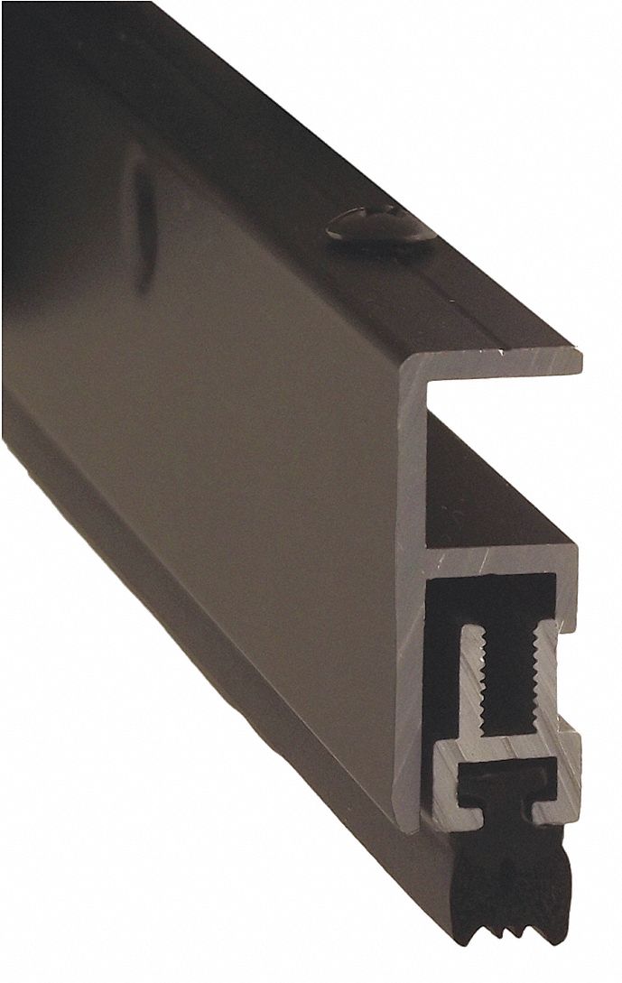 Door Weatherstripping: Sponge Insert, 3 ft Lg, 1 9/16 in Wd, 1/2 in Ht