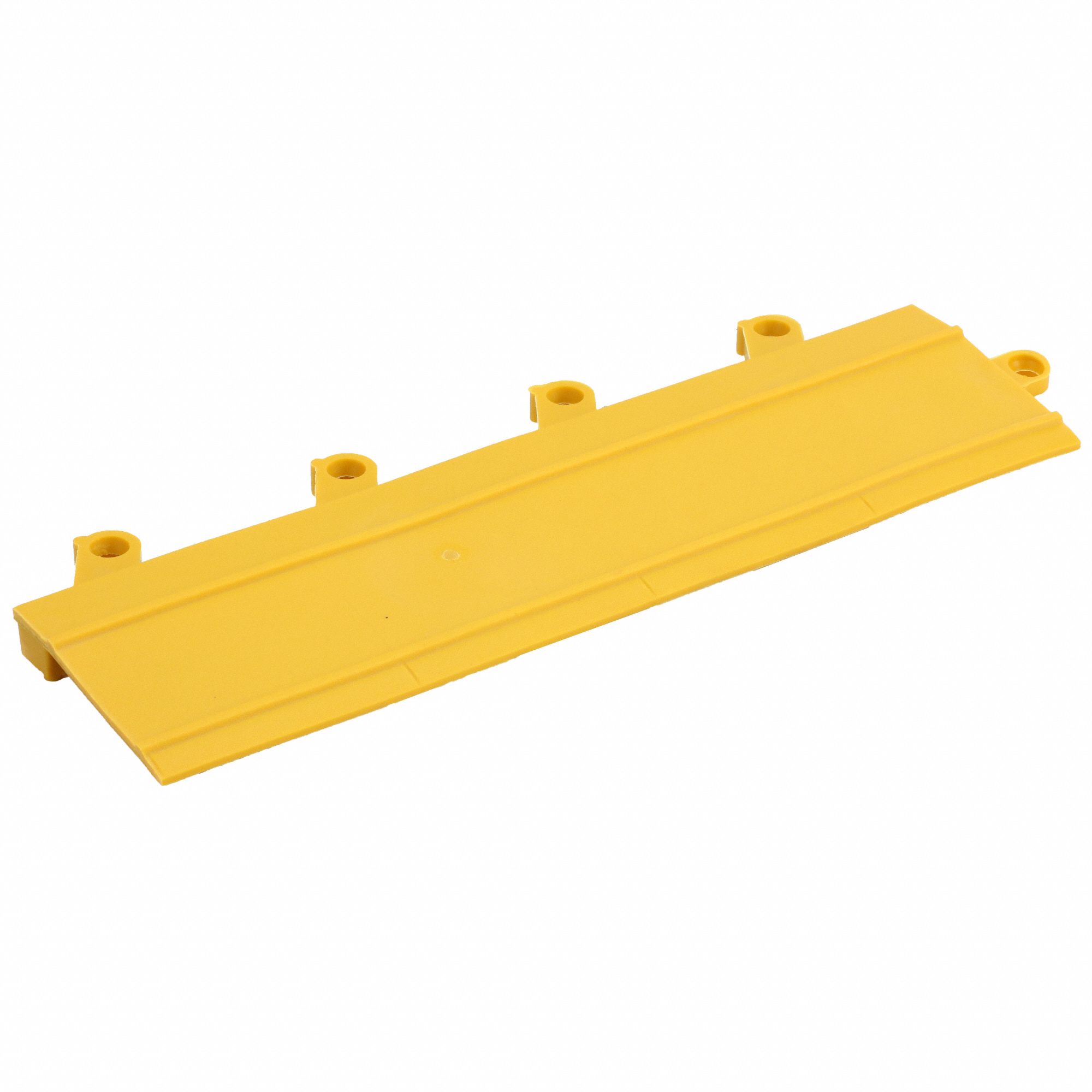 Ramp Edge: Ramp Edge, 3 in x 12 in, WEARWELL F.I.T.™, Smooth, Yellow, Vinyl, Vinyl, Ramp Edge