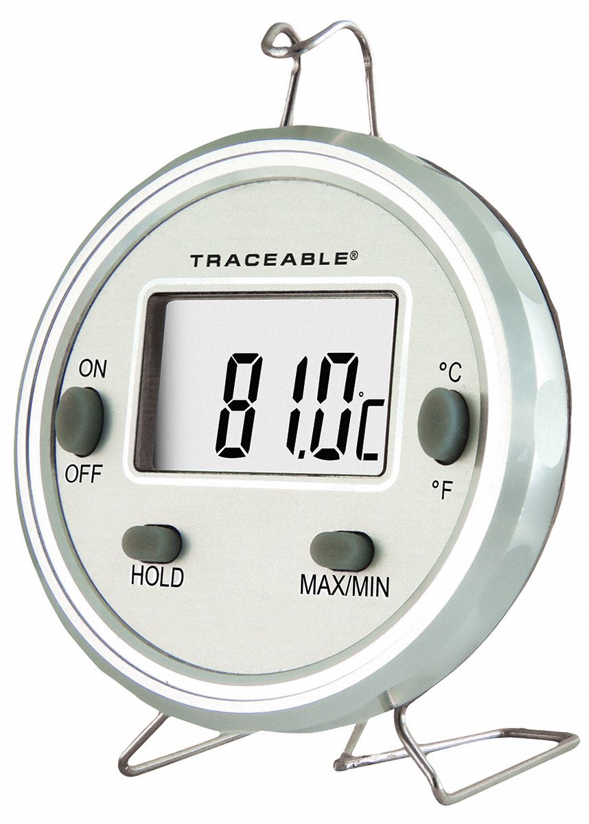 CONTROL COMPANY Dishwasher Thermometer, For Food Contact No, 58° to