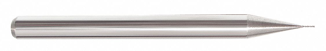 Cor Rad End Mill, 7/64", Carb, 0.0100" rad