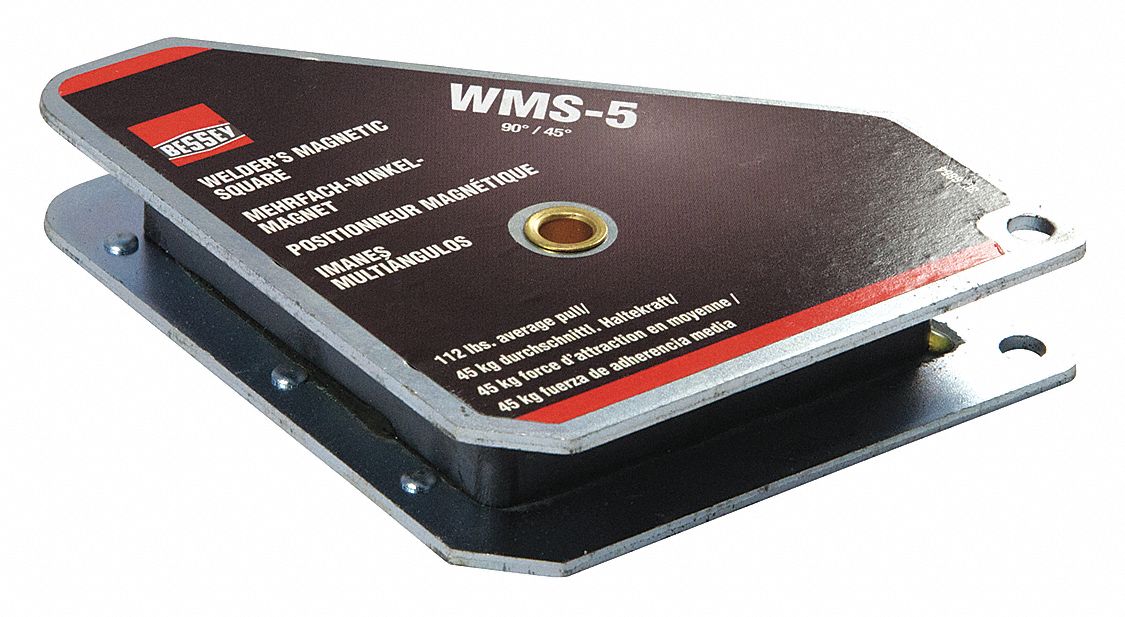 BESSEY Welding Square 112 lb Max. Pull, Ferrite