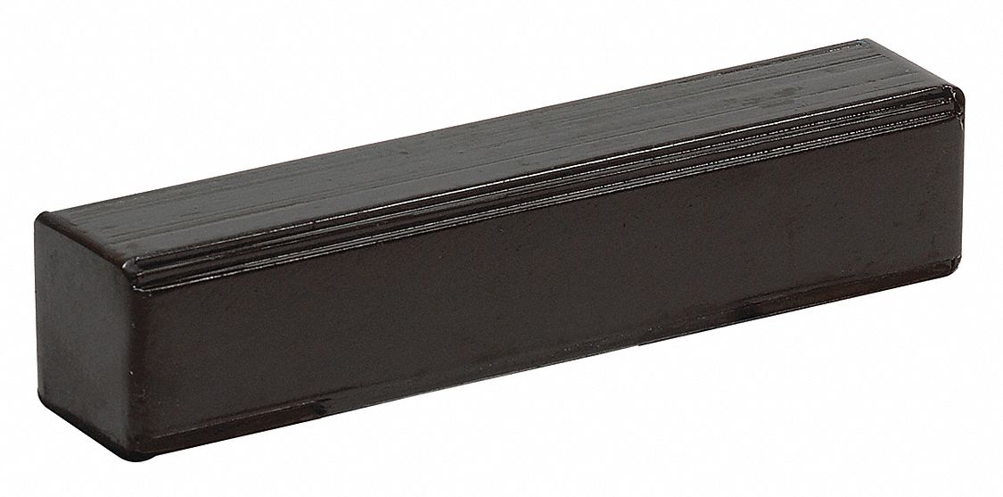 Bearing Heater Cross Bar: 1 1/4 in Sq Cross-Section, SC, 9 1/4 in Overall Lg, 1 1/4 in Overall Ht