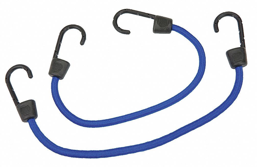 38ZD64 - Bungee Cord 18 in. Polyproplene PK2