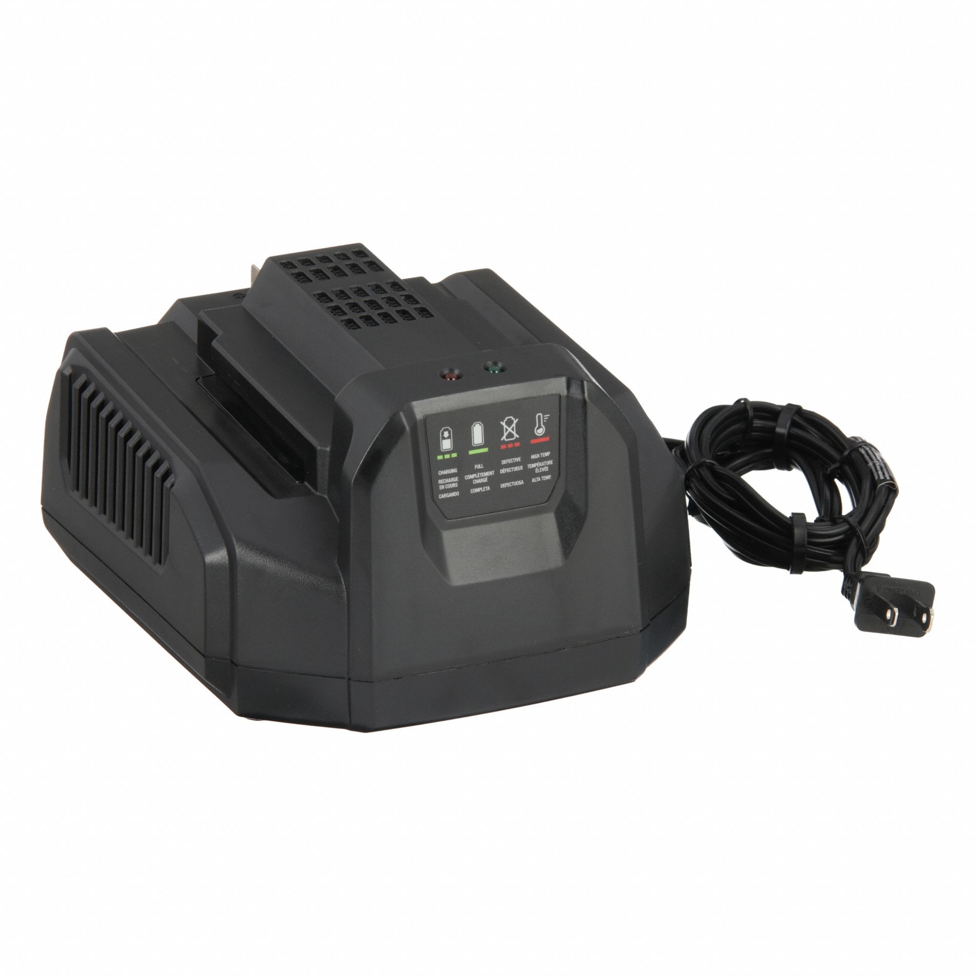 Battery Charger: For 56V DC Battery Volt, Rapid, 12 Ah Battery Capacity Charged in 1-Hour