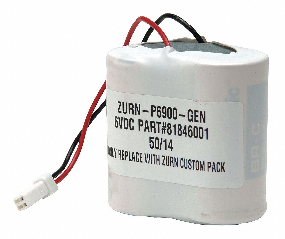 ZURN Replacement Battery Fits Zurn Brand, For Z6900 Gen Series