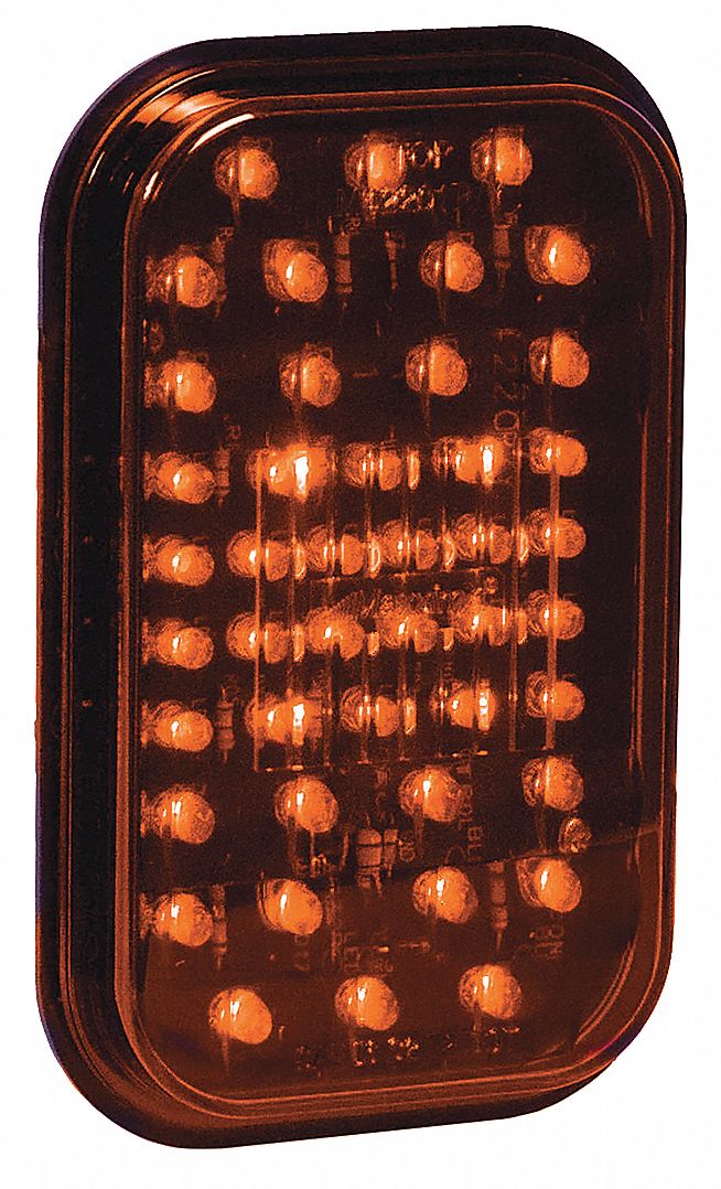 Stop/Turn/Tail Light Rectangular Amber