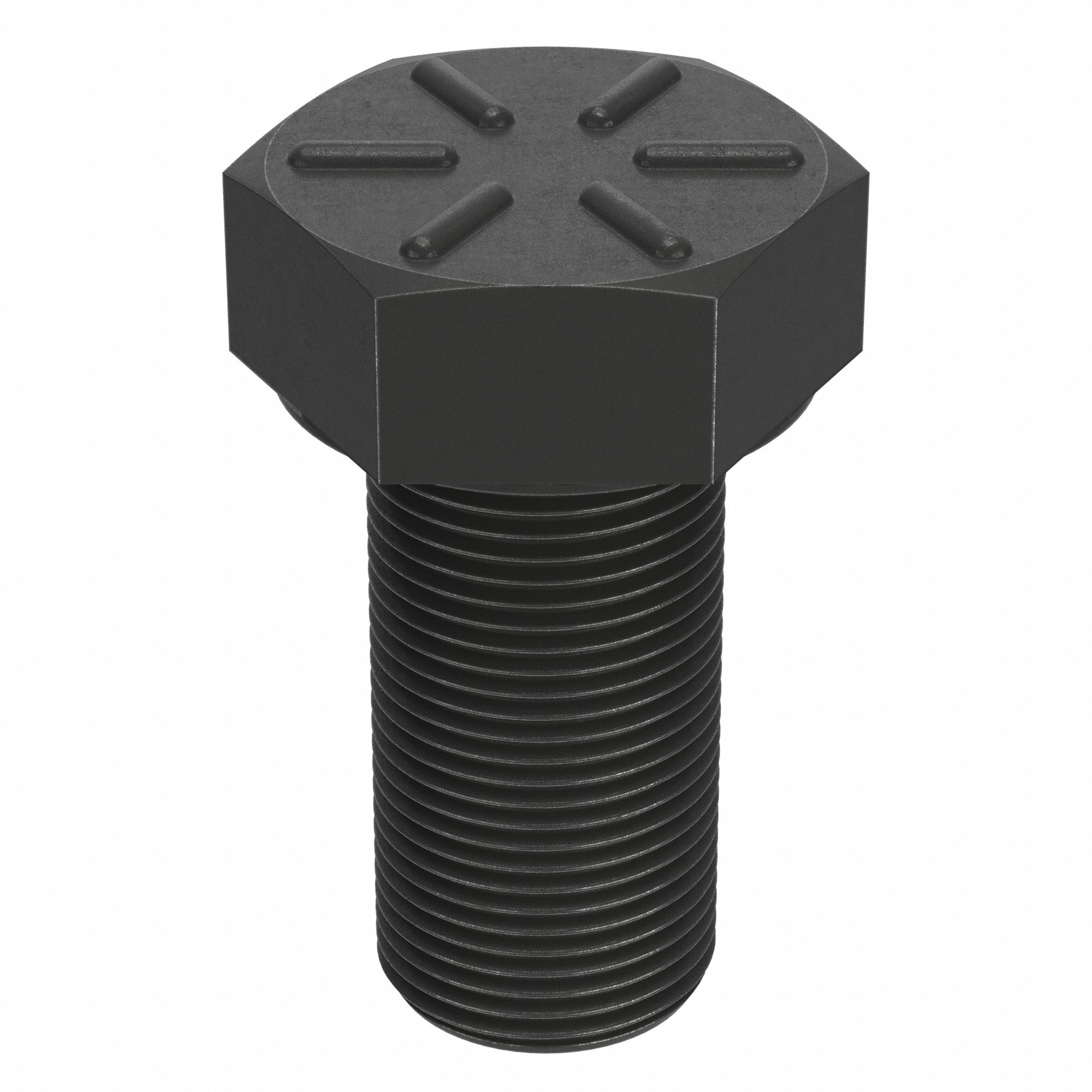 Hex Head Cap Screw: Steel, Grade 8, Black Oxide, 1"-14, Fine, 1 3/4 in lg, Globally Sourced, 5 PK