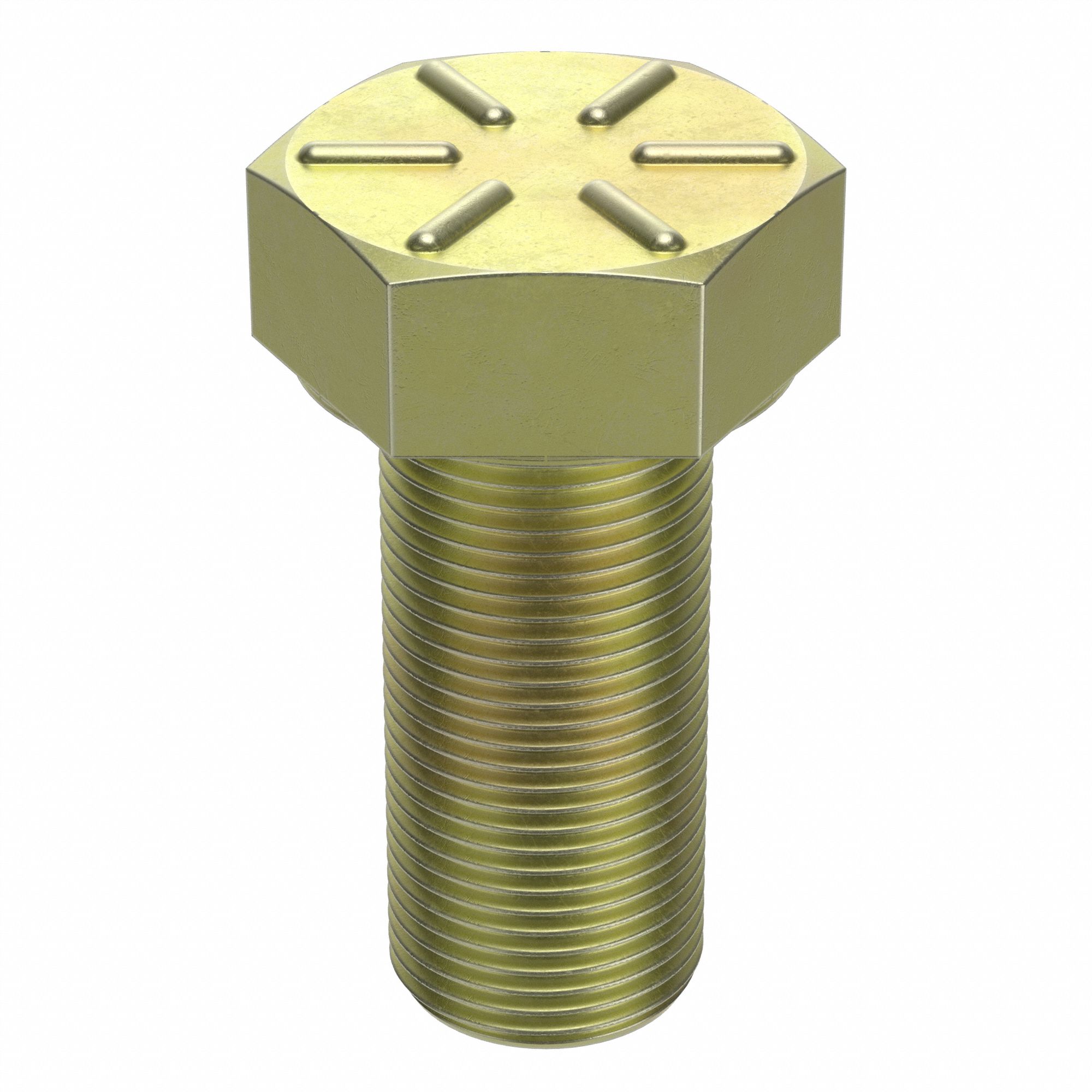 APPROVED VENDOR HEX HEAD CAP SCREW, STEEL, GRADE 8, ZINC YELLOW