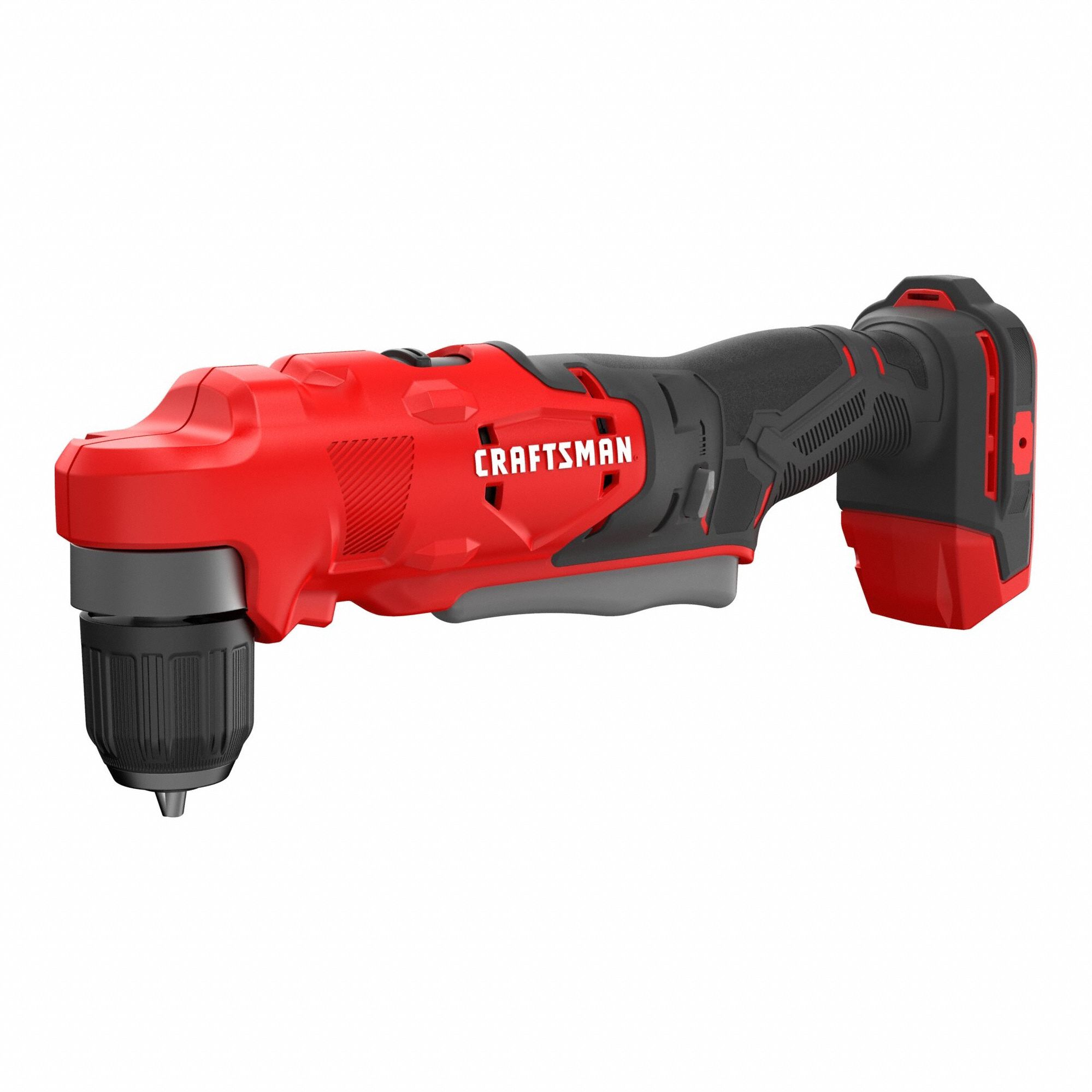 Right Angle Drill: Tool Only, Tool Only, 3/8 in Chuck Size, Brushless, 1, 950 RPM Speed - Max