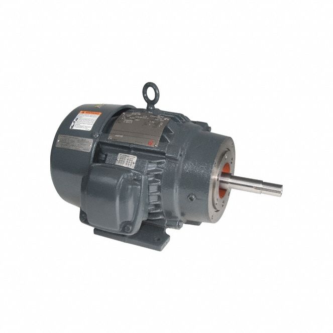 Hazardous Location Motor: Division I, Class I/Class II, Rigid Base, 10 hp Horsepower